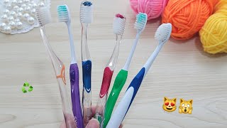 Dont Throw away Old toothbrush Superb Ideas for the Home  Recycling craft ideas  DIY [upl. by Assenaj]