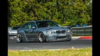 BMW E46 330ci Touristenfahrt Nordschleife 08 07 2018 [upl. by Delmore]