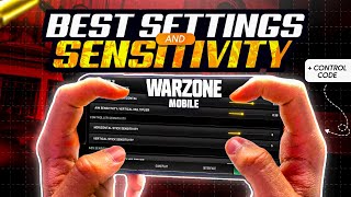 BEST SETTINGS amp SENSITIVITY GUIDE FOR WARZONE MOBILE Hindi  Wiggle7FTW [upl. by Brian]