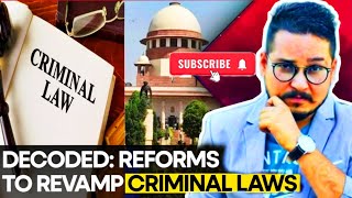 India Rolls out new Criminal Laws to Replace Colonialera Ones  New Criminal Law Bill 2024 [upl. by Dane]