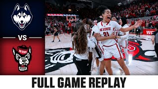 UConn vs NC State Full Game Replay  202324 ACC Women’s Basketball [upl. by Amadeus421]