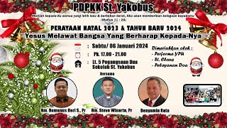 PDPKK StYakobus Perayaan Natal amp Tahun Baru 2024 [upl. by Ledba]