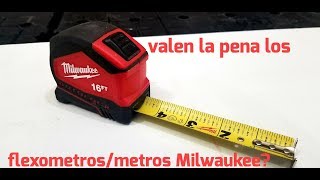 Flexometrometrocinta métrica Milwaukee autolock [upl. by Inigo]