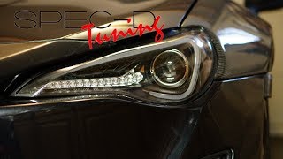 SPECD FRS Headlights Demo [upl. by Annel492]