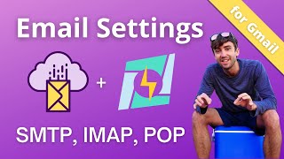 How to Configure an Email Client for Rainloop SMTP IMAP POP settings for Gmail [upl. by Joanie]