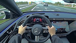 The Mercedes E Class E300 2024 Test Drive [upl. by Dickerson]