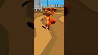 DANCING FOX😍🔥Cartooncartoonvideo funnyvideo [upl. by Schechter755]