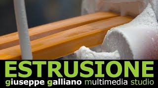 estrusione  linee impianti estrusione pvc materie plastiche polimeri pvc macchine estrusione [upl. by Durtschi]