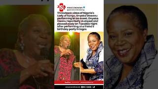 Throwback video of Nigerias Lady of Songs Onyeka Onwenu performing at an event onyeka [upl. by Cirillo]