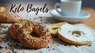 Everything Keto Bagels  Super Easy and Delicious Bagel Recipe [upl. by Anyak]