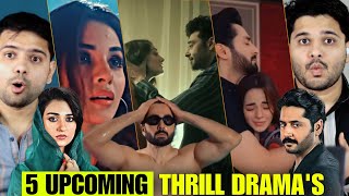 5 New Thrilling Pakistani Dramas [upl. by Nevs]