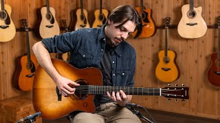 NEW Yamaha TAG3 C TransAcoustic AcousticElectric Guitar  Demo and Overview with Brandon Soriano [upl. by Rasia]