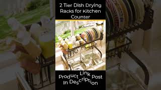 Experts Favorite Over The Sink Dish Drying Rack Revealed [upl. by Avron]