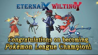 Wilting Y Elite Four amp Champion  Pokemon X and Y Insane Difficult [upl. by Llewen]