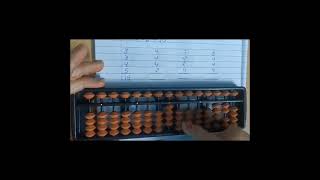 Calculation Using Abacus Add Senior Friend Part 8 learn education skills genius [upl. by Astrid284]