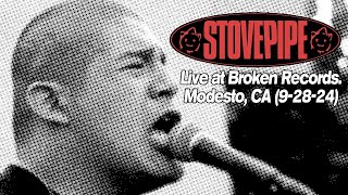 Stovepipe Live at Broken Records Modesto CA 92824 [upl. by Rea]