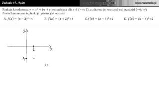 Zadanie 17  matura próbna 4 styczeń 2013 [upl. by Race]