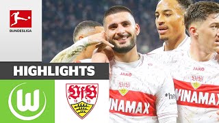 Wolfsburg vs Stuttgart 22 Highlights  Bundesliga 2024  VfL Wolfsburg VfB Stuttgart  VfL  VfB [upl. by Atorod632]