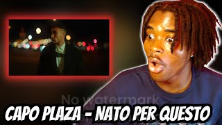 REACTING TO Capo Plaza  Nato Per Questo  Nato Per Questo [upl. by Ansilme596]