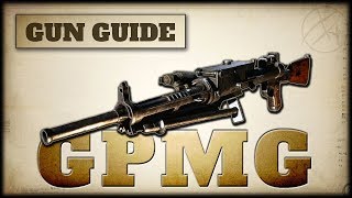 GPMG Stats amp Best Class Setups  CoD WW2 Gun Guide 14 [upl. by Sitoiganap]