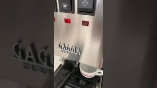 Gaggia Classic Pro  Espresso shot [upl. by Baugh]