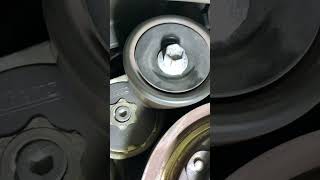 The sound of a Bad Belt Tensioner Pulley Noise needing Repair [upl. by Ona]