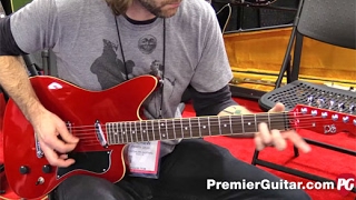 NAMM 17  PureSalem Guitars Mendiola Demo [upl. by Katha]