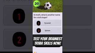 Test Your BRAINIEST Trivia Skills Now quiz quiztime quizgames quizchallenge shorts shortvideo [upl. by Nat]