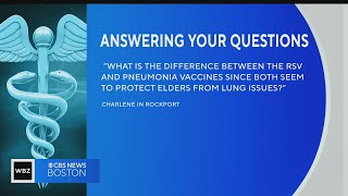 Whats the difference between RSV and pneumonia vaccines Dr Mallika Marshall answers your question [upl. by Mcnalley509]