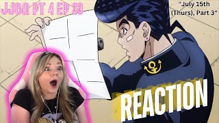 THIS PAPER IS LETHAL Jojos Bizarre Adventure Pt 4 Ep 33 quotJuly 15th Thurs Pt 3quot reactionreview [upl. by Sekyere876]