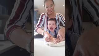 Pizza Dough Recipe For Kids trialling Paul Hollywoods Pizza Dough Recipe [upl. by Wolfson242]