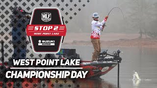 Tackle Warehouse Invitationals  Stop 2  West Point Lake  Championship Day [upl. by Yromem]