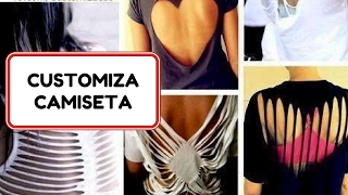 CUSTOMIZA TUS CAMISETAS  REMERAS [upl. by Shornick]