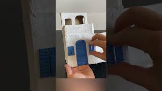 Diy cardboard greek house crafthouse [upl. by Storfer]