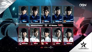 AFS vs KT Game 1 Highlights – Afreeca Freecs vs KT ROLSTER – LCK SPRING SPLIT 2016 [upl. by Frey]