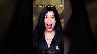 Power of makeup coréen 💄☠️ makeup coréen shorts edit [upl. by Sanbo]