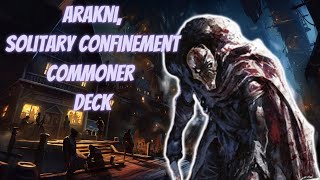 Arakni Solitary Confinement Commoner Deck Tech  Flesh and Blood TCG [upl. by Maag]