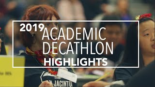 Academic Decathlon 2019  Super Quiz Highlights [upl. by Valley]