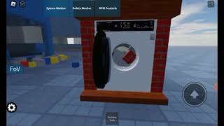 LG Direct Drive 70 kg Truesteam ° IDK What The Model Exactly Is Washing Machine In Roblox [upl. by Rovaert166]