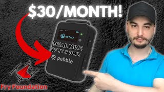 Unboxing IOTX Pebble Tracker  Dual Mining with FRYS Crypto Passive Income [upl. by Elbon]