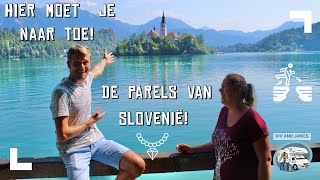 VLOG 11 PARELS van SLOVENIË Meren van Bled Bohinj de Mostnica Gorge amp Ljubljana [upl. by Anilok]