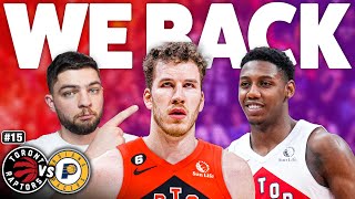 Raptors Win Over Pacers RJ Barrett amp Jakob Poeltl Put On A Show  Post Game Analysis [upl. by Nodnelg]