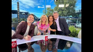 Rebekah Elmaloglou and Stefan Dennis spill the tea on what to expect when Neighbours returns [upl. by Alston]