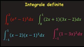 Integrale definite bac rezolvare exercitii formule clasa 12Invata Matematica UsorMeditatii Online [upl. by Leissam]