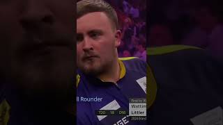 Grand Slam of darts 2024 best moments 180 3dart darts dartslive dartsplayer lukelittler [upl. by Isobel]