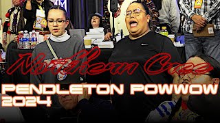 Northern Cree Mens Traditional Sneak Up Song  SNL Pendleton Powwow 2024 [upl. by Ainyt]