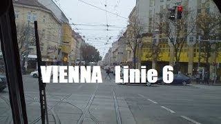 Wien  Straßenbahn  Linie 6 [upl. by Eessac]