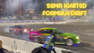 SEMA Ignited 2022 Formula Drift Show [upl. by Jollenta55]