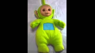 Dipsy Teletubby Talking Plush Doll Demo [upl. by Aketahs]