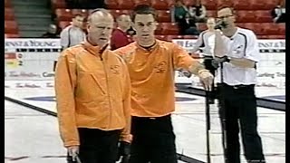 2005 Canadian Olympic Trials  Gushue vs Martin [upl. by Chow]